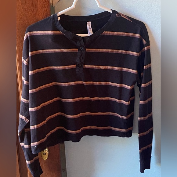 RVCA Stripe Long Sleeve - Picture 1 of 3